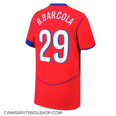 Camisa de time de futebol Paris Saint-Germain Bradley Barcola #29 Replicas 3º Equipamento 2025-26 Manga Curta Camisa de time de futebol Paris Saint-Germain Bradley Barcola #29 Replicas 3º Equipamento 2025-26 Manga Curta